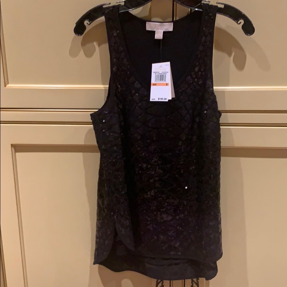Dressy Faux Snakeskin top